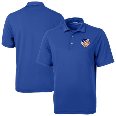  FC Cincinnati Cutter & Buck Big & Tall Virtue Eco Pique Recycled Polo - Blue